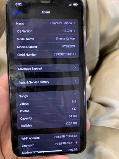 Apple iPhone XS Max