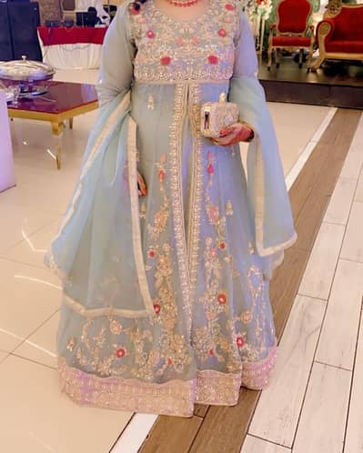 stitched long  maxi