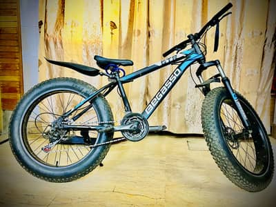 Fat tyre cycle just 1 month used ( Urgent Sale)