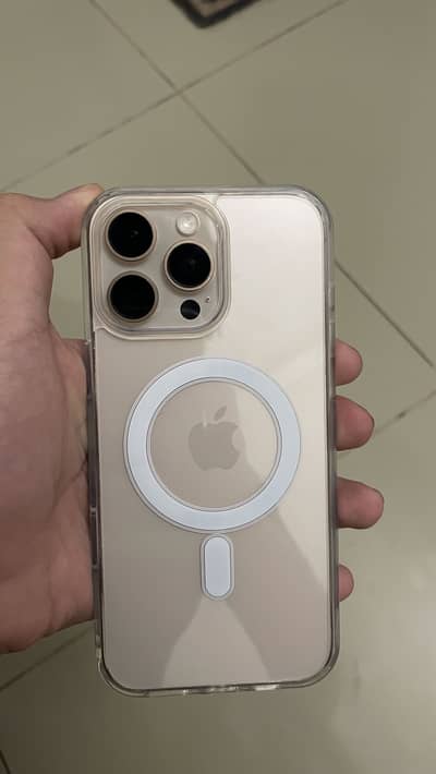 iPhone 16 Pro Max Desert Titanium JV exchange possible with 17 pro