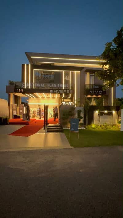 Dha Corner 22 Marla Luxuary Modern Design House Full Furnished Available For Sale