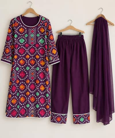 sale urgent  3 Pcs dress 10/10 preloved