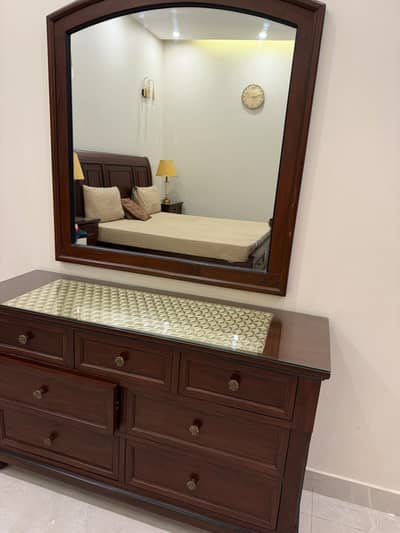 Wooden bed