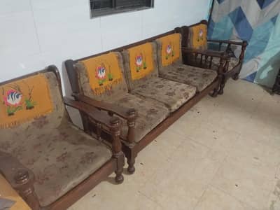 Pure wooden Sofa set
