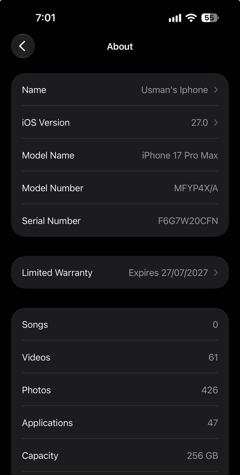 Apple iPhone 17 Pro Max 4