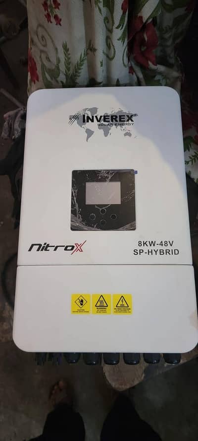 Inverex Inverter 8kW | Nitrox 48V SP-Hybrid Solar | 6 Months Used