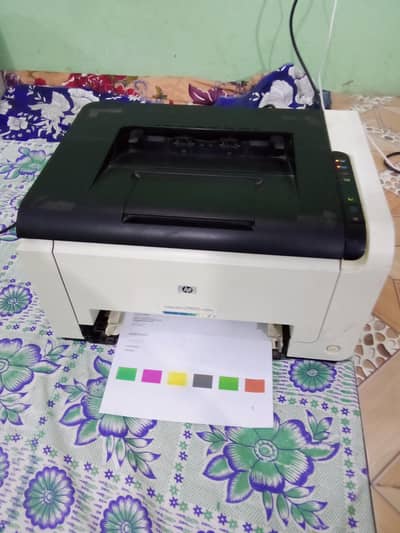 Hp CP1025 color laserjet printer all ok running condition