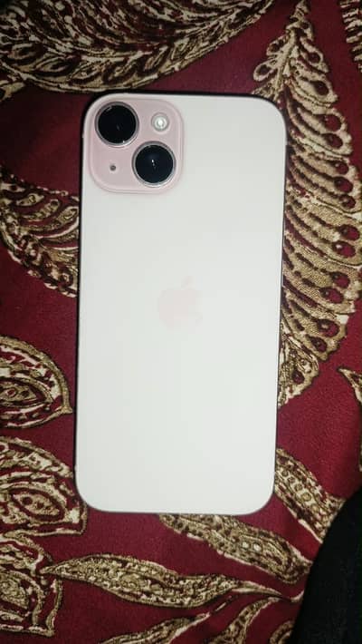 Apple iPhone 15 pink color 128gb jv