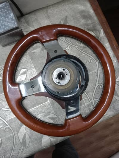 wood  steering