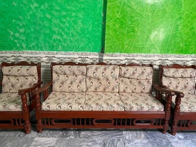wood sofa 5 seater