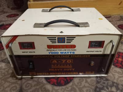 united brand stabilizer 7000 WATTS heavy duty