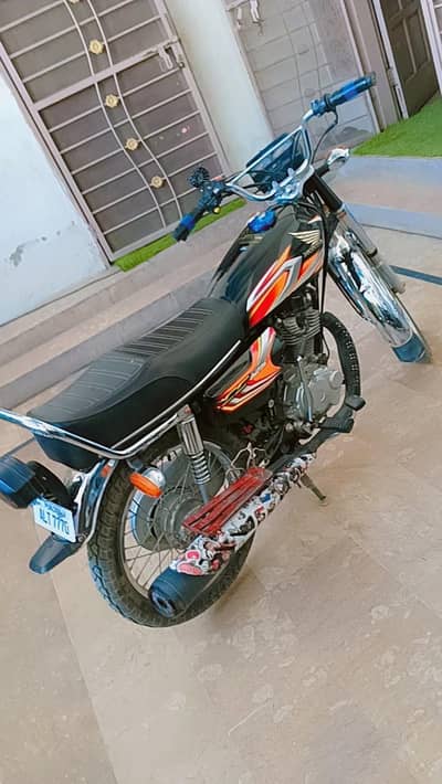 Honda cg 125 2022 all Punjab register