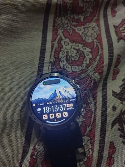 sports smart watch metal amoled display
