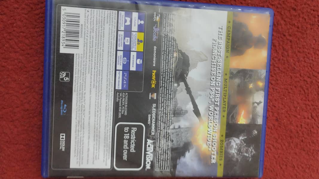 PS 4 games CD 8