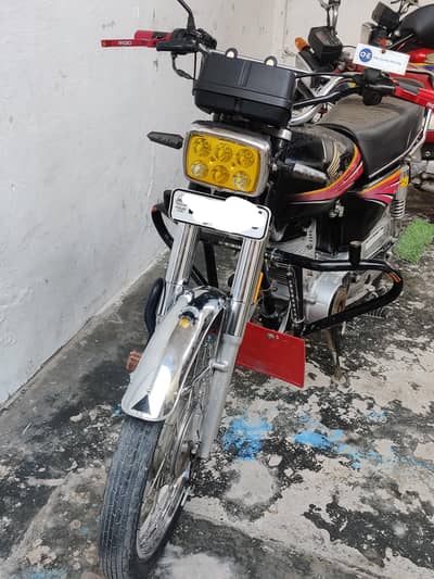 all panjab number Honda 125