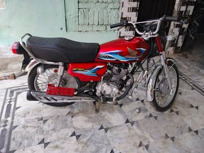 Honda 125 all Punjab number 10/10 condition