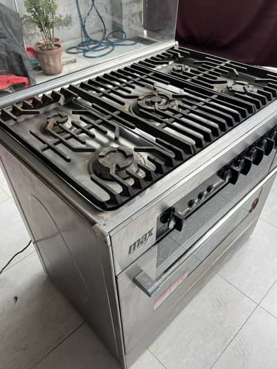 MAX 5 Burner Dual Fuel Cooking Range (Gas + Electric Oven) – Excellen
