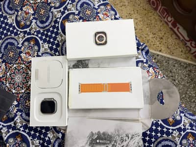 Apple Watch Ultra 1 49mm Orange Alpine Loop