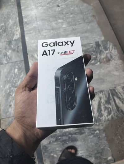 Samsung A17 8GB,256GB Just Box open. . 03207336717