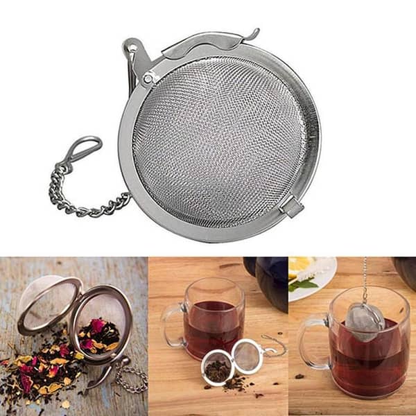 T  Practical Tea Ball Perfect Tea Strainer Tea Filter Tea Maker Tea Ball Stainless Steel