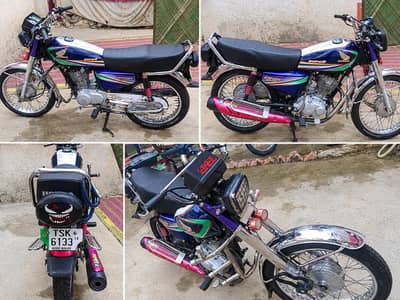 Honda CG125 2014 Model Condition used Condition 10/8