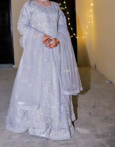 bridal open maxi