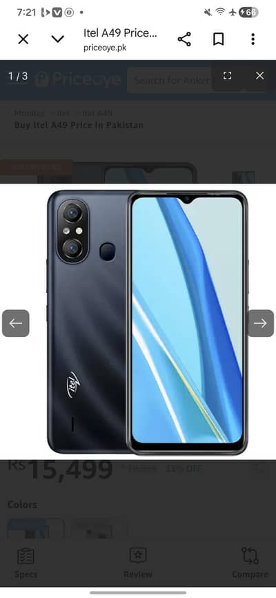 Itel A49