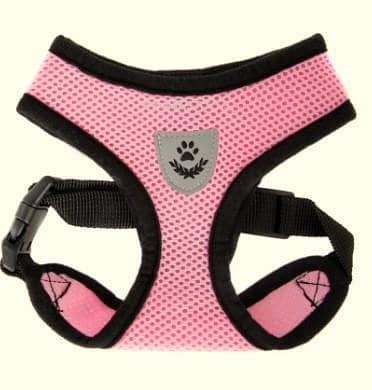 Pet Control Harness for Dog Cat Soft DOUBLE Mesh Walk Collar Safety e r5807