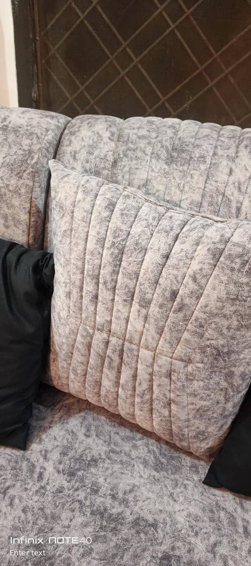 L shape sofa set 2