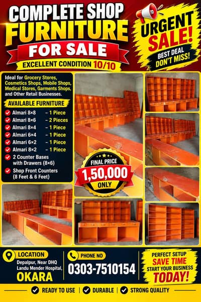 Shop Furniture For Sale condition 10/10