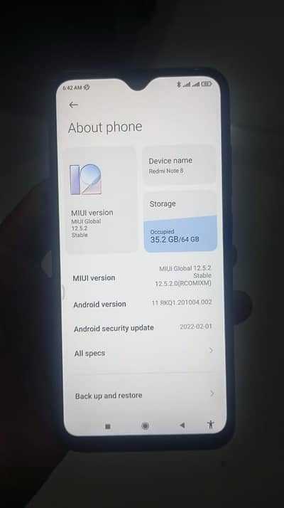 Xiaomi Redmi Note 8