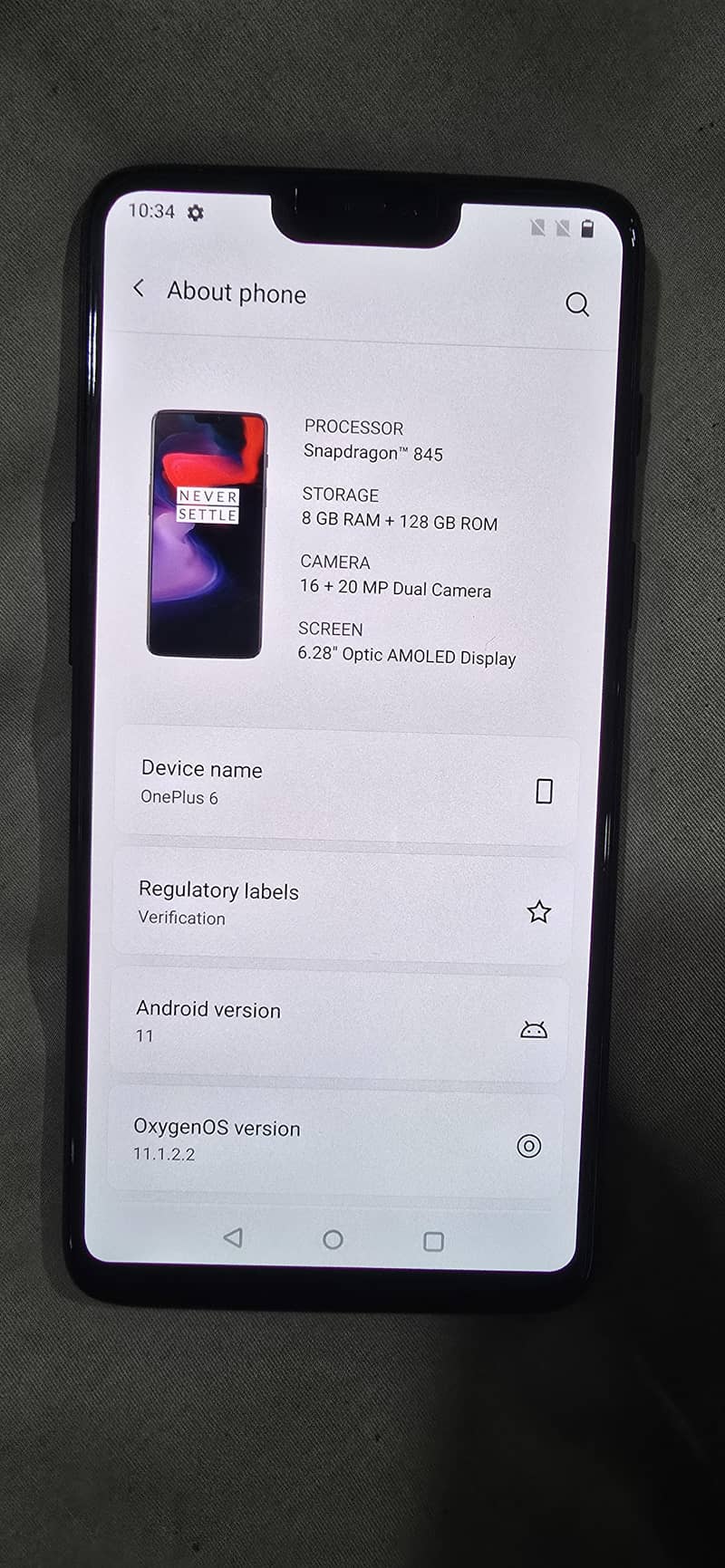 One Plus 6 2