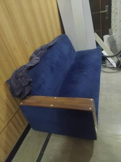 Selling daimond sofa cum bed in good condition.