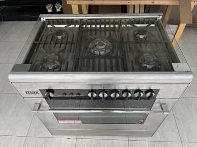 Cooking Range/ MAX 5 Burner Dual Fuel Cooking Range/Cooking Range