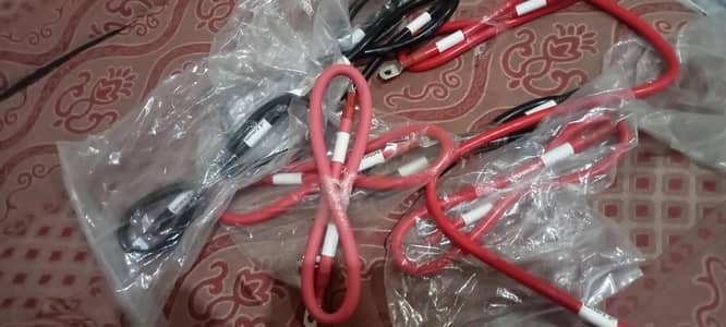 Power Bank Battery Cable Pair – 0.5 Meter