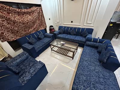 6 seater sofa set with dewaan