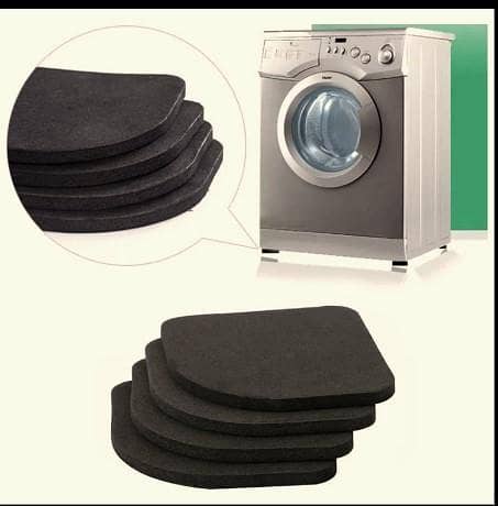 Anti-Slip Noise-Reducing Washing Machine Feet Rubber Anti-Vibration Pad Household Supplies e r5809