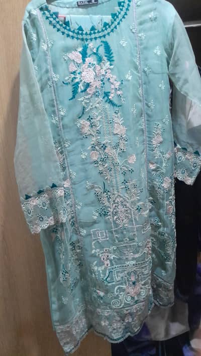 Batik suit trouser dopatta almost new weared once