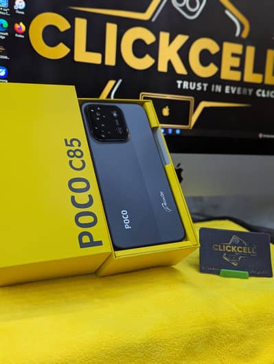 Xiaomi POCO C85 256GB Just Box Open Complete Warranty PTA Approved