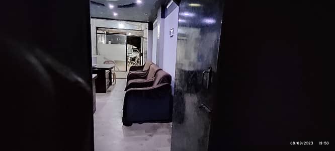Shop Double Shutter 3 Side Corner With Attached Bath Extra Land Lease 200 Feet Road Facing Vip Location North Karachi Sector 11A