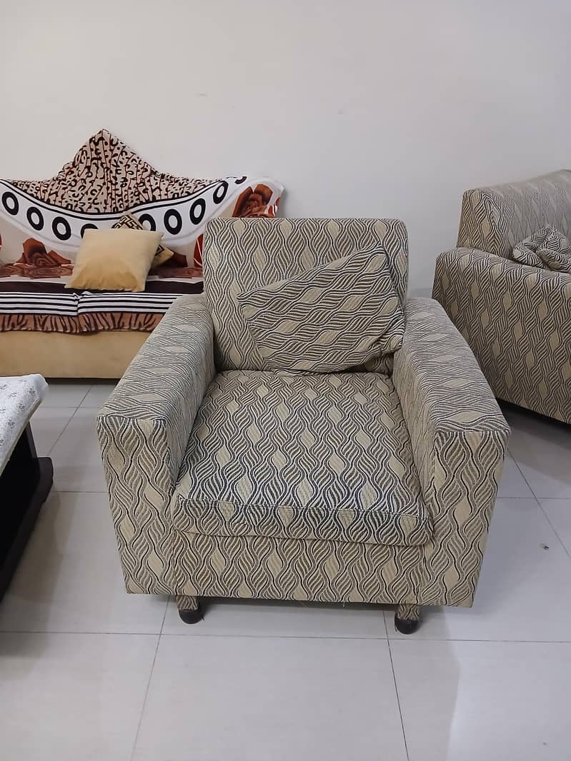 one L shape two seeter and two one seeter sofas 3