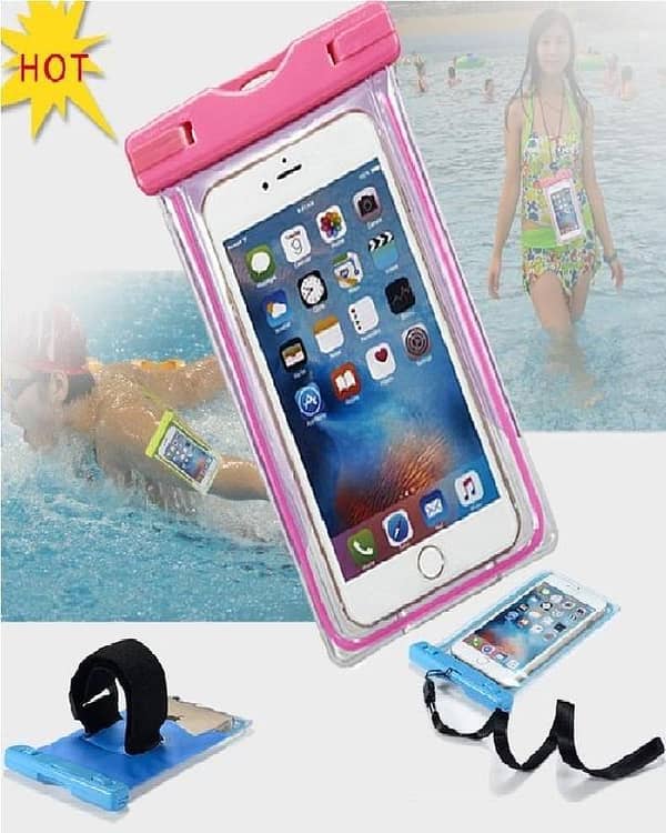 T  Waterproof Case Bag Transparent Touch Screen Premium Cell Phone Pouch Cover
