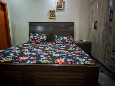 Wooden Bed set