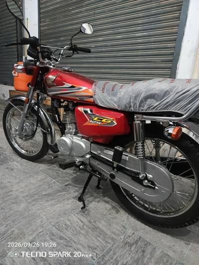 26/27zero meter Honda 125