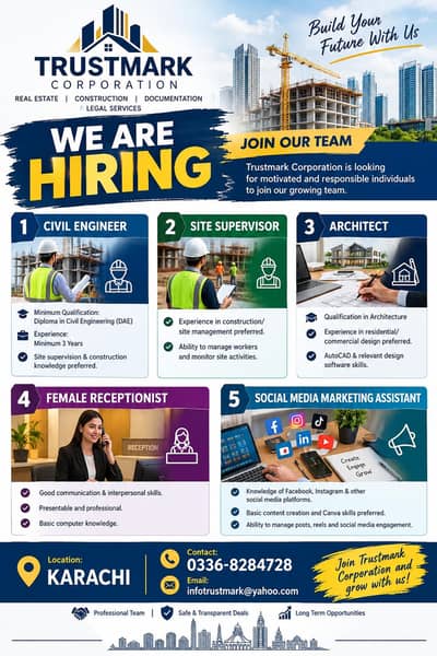 Construction company recruitment