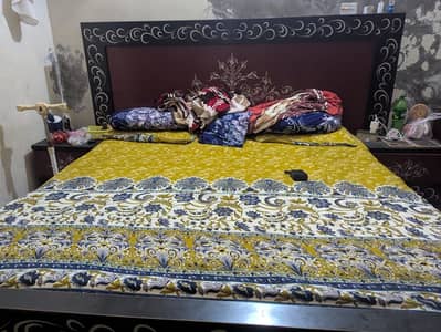 Complete Double Bed Set with Side
