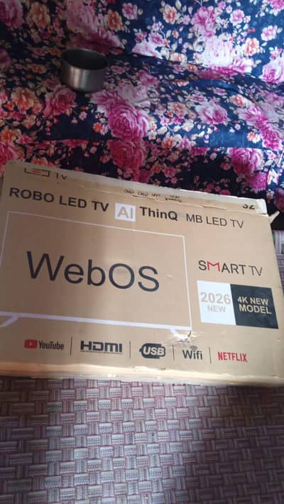 smart tv wifi 3 month used