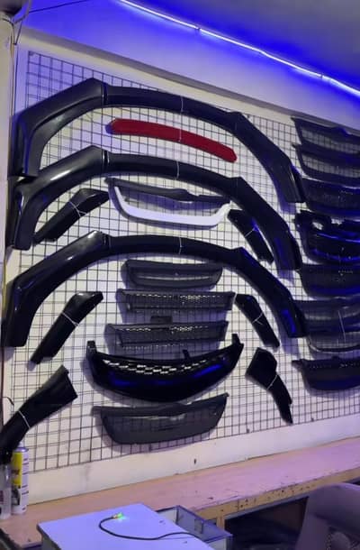 All car body kit or spoiler
