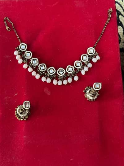 Fresh Shararah with Jewelry