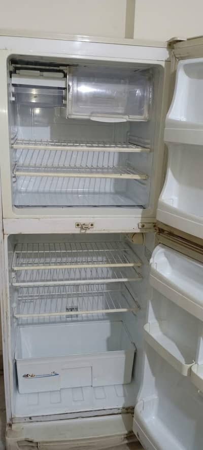 old fridge